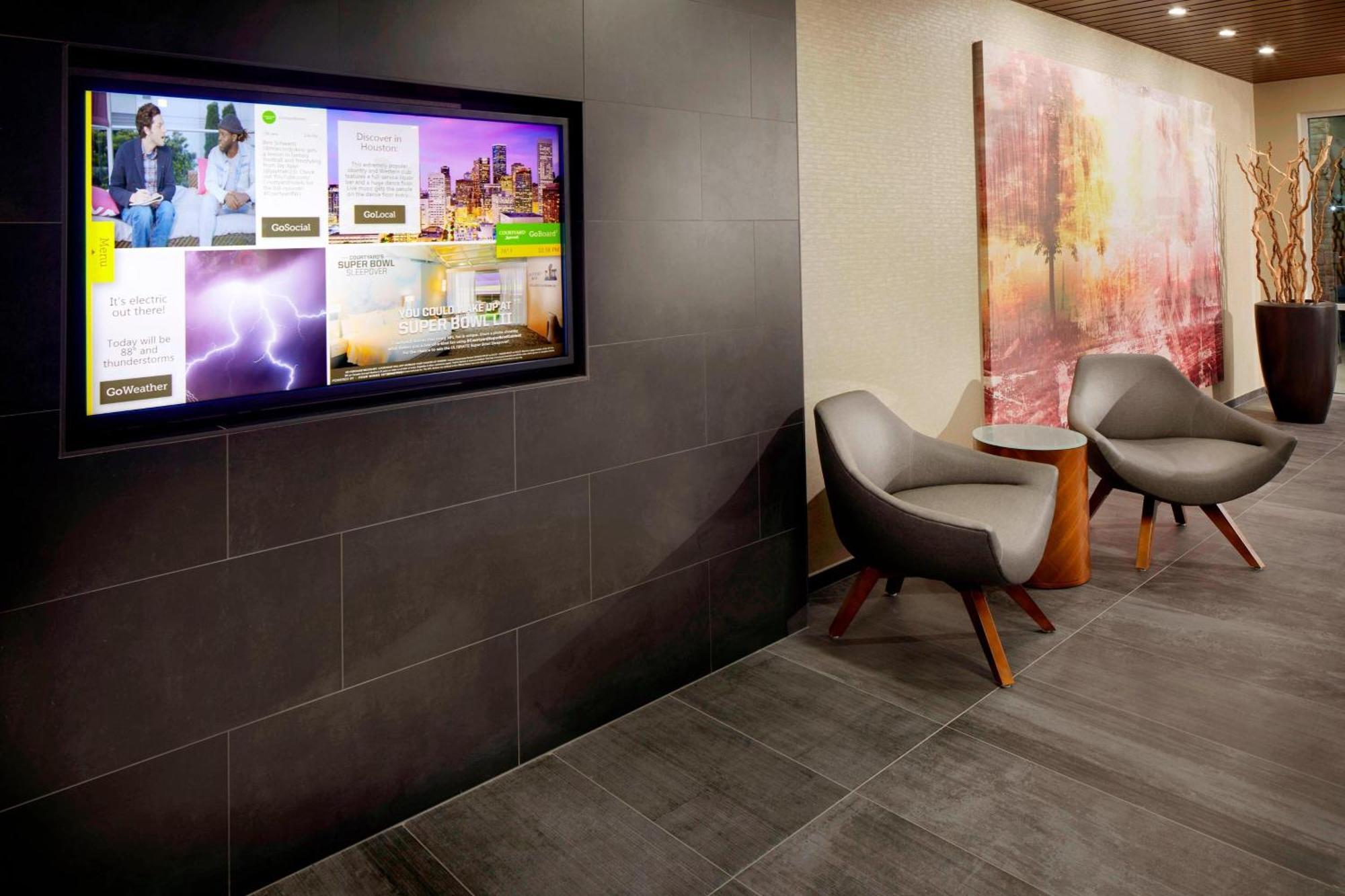 Courtyard By Marriott Houston Intercontinental Airport Hotel Buitenkant foto