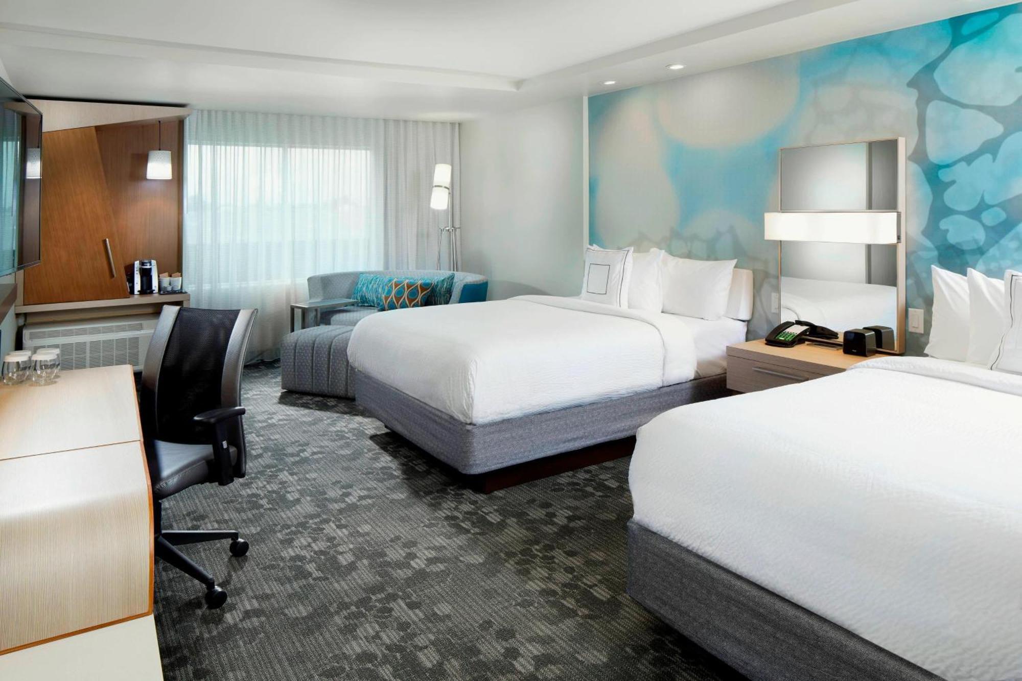Courtyard By Marriott Houston Intercontinental Airport Hotel Buitenkant foto