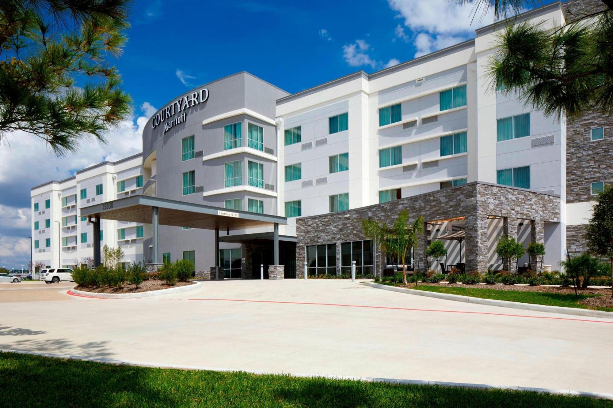 Courtyard By Marriott Houston Intercontinental Airport Hotel Buitenkant foto