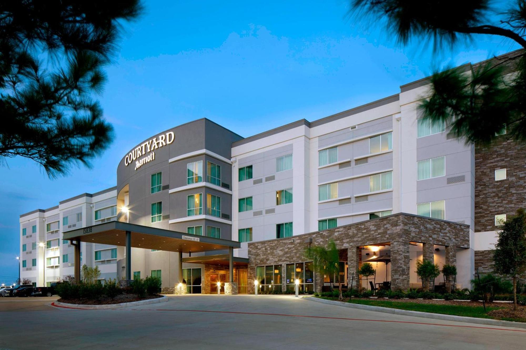Courtyard By Marriott Houston Intercontinental Airport Hotel Buitenkant foto
