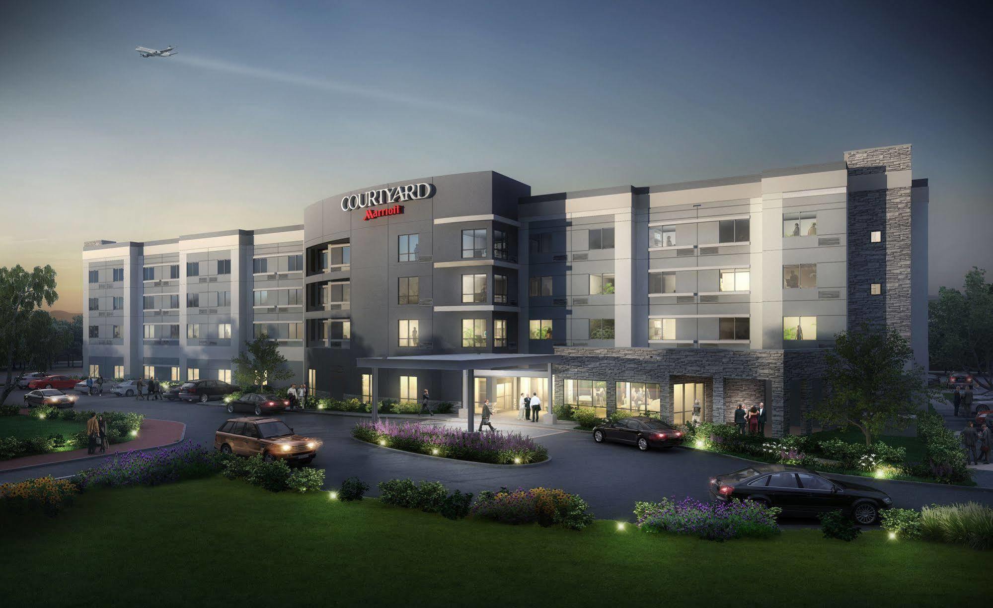 Courtyard By Marriott Houston Intercontinental Airport Hotel Buitenkant foto